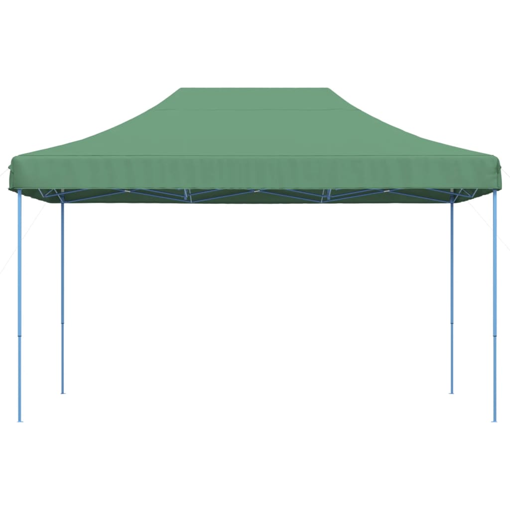 Foldable Party Tent Pop-Up Green 440x292x315 cm - Perfect for Outdoor Events