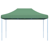 Foldable Party Tent Pop-Up Green 440x292x315 cm - Perfect for Outdoor Events