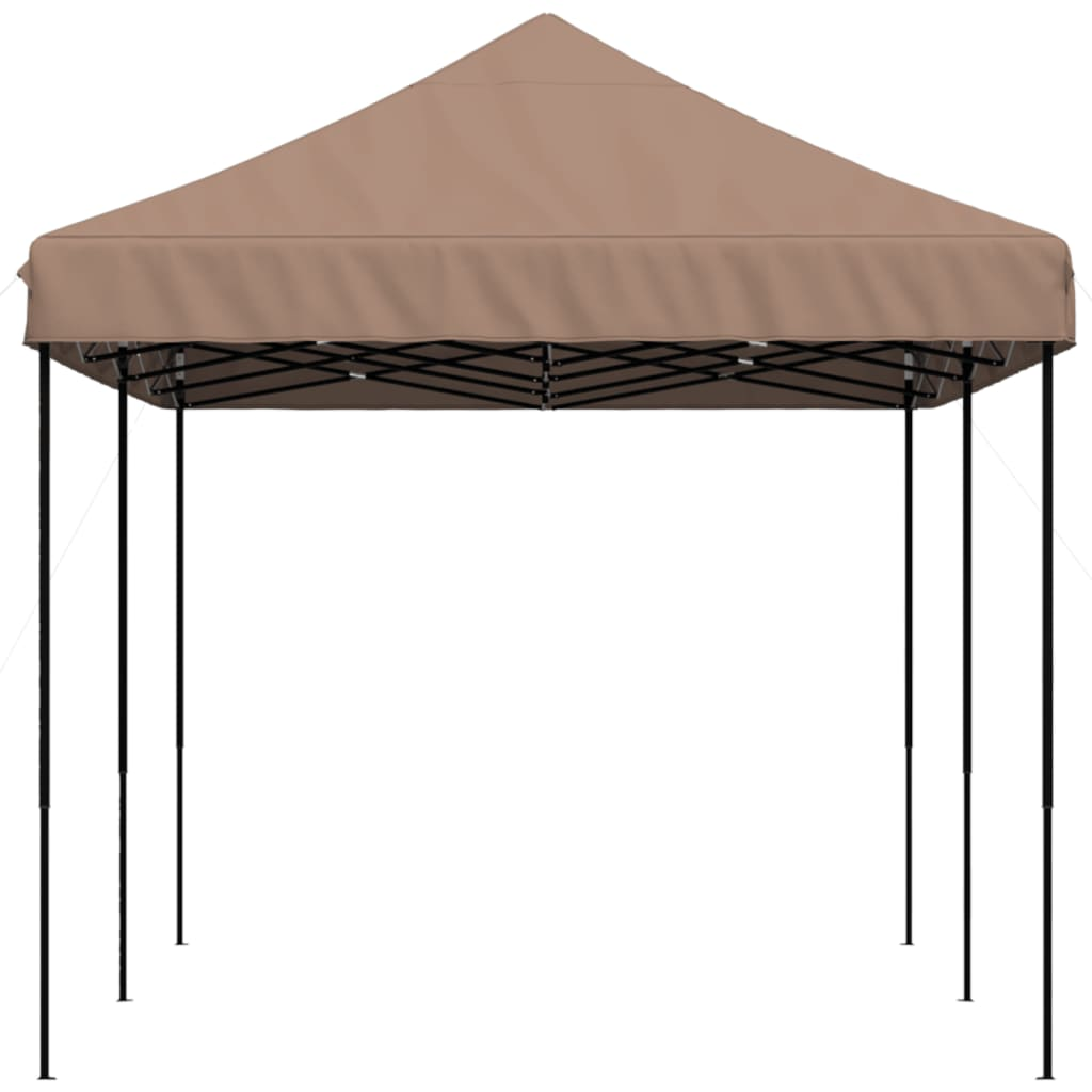 Foldable Party Tent Pop-Up Brown 580x292x315 cm - Ideal for Outdoor Events