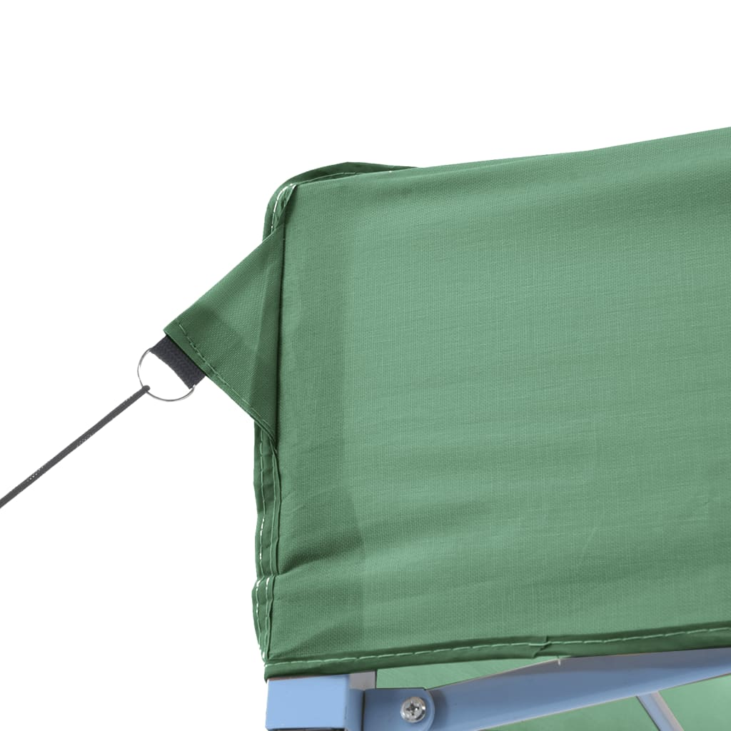 Foldable Party Tent Pop-Up Green 580x292x315 cm - Ideal for Outdoor Events and Gatherings