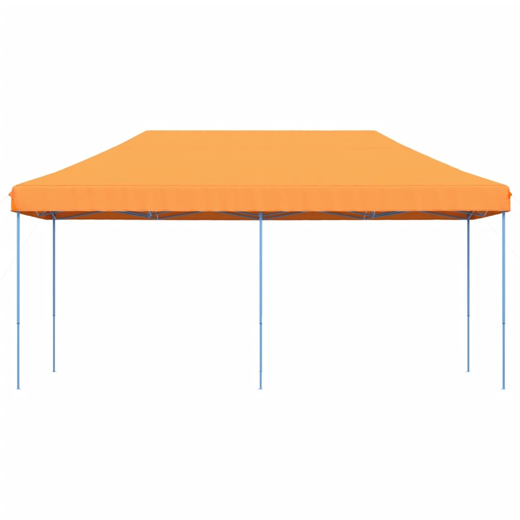 Foldable Party Tent Pop-Up Orange - Ideal for Outdoor Events