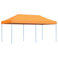 Foldable Party Tent Pop-Up Orange - Ideal for Outdoor Events