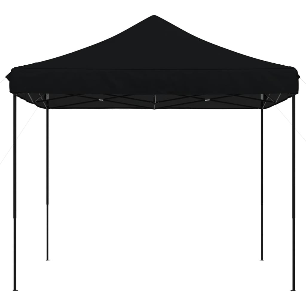 Foldable Party Tent Pop-Up Black 292x292x315 cm - Perfect for Outdoor Events