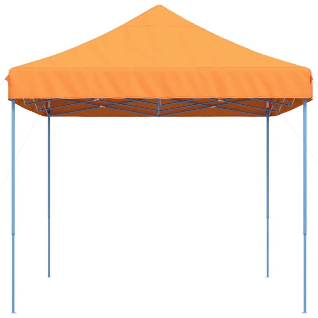 Foldable Party Tent Pop-Up Orange 410x279x315 cm - Ideal for Outdoor Events