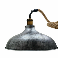 Vintage Industrial Pendant Lamp - Retro Metal Hanging Ceiling Lamp