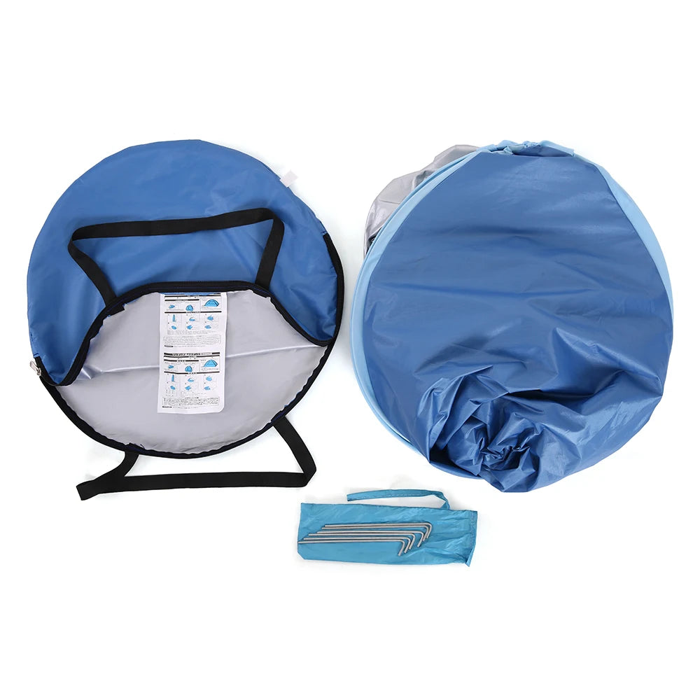 Automatic Instant Pop Up Tent Potable Beach Tent Lightweight UV protection