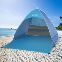 Automatic Instant Pop Up Tent Potable Beach Tent Lightweight UV protection