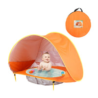 Baby Beach Tent Children Waterproof Pop Up sun Awning Tent UV-protecting Sunshelter with Pool