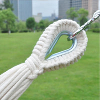 Maximum 300kg Hammock Large Brazilian Macrame Bohemia Tassel Hammock Swing Net Chair Out/Indoor Hanging Hammock Swings