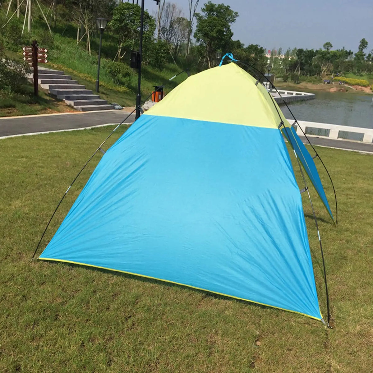 Outdoor Canopy Beach Shelter Lightweight Sun Shade