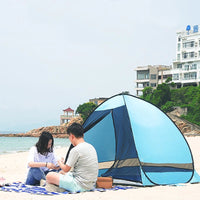 Full-automatic Pop Up Beach Tent Portable Seaside Sunshade