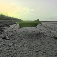 Portable Beach Canopy Beach Tent Sun Shade Tent UPF 50+ Protection Beach Tent Canopy For Beach