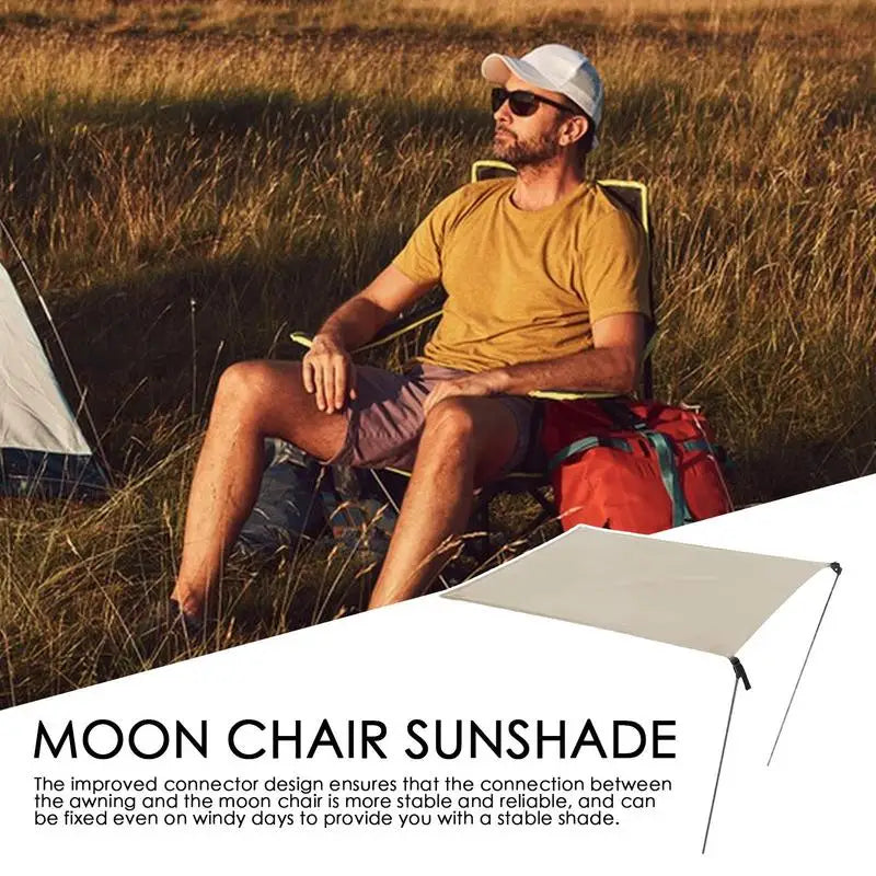 Moon Chair Outdoor Sunshade Camping Chair Sunshade