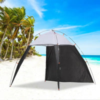 Outdoor Canopy Beach Shelter Sun Shade Tent Lightweight Anti-UV Waterproof