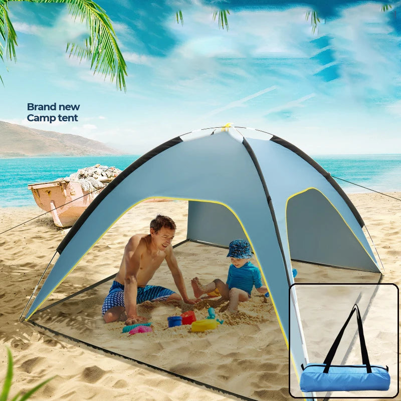 Potable Beach Tent Lightweight Outdoor UV Protection