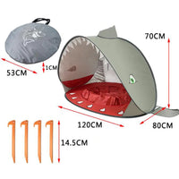 Baby Beach Tent Uv-protecting Sunshelter With A Pool