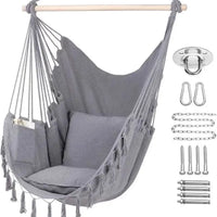 FULLLOVE Nordic Outdoor Garden Detachable Hammock Anti-rollover