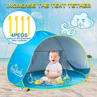 Baby Beach Tent Shade Pool UV Protection Sun Shelter Infant