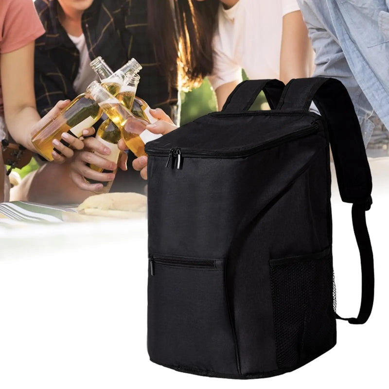 Large Capacity Insulated Cooler Bag Lightweight Thermal Backpack Beer Pouch