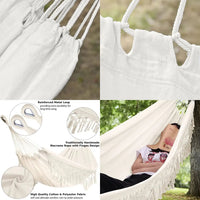 Thicken Canvas Garden Swing Hammock Outdoor