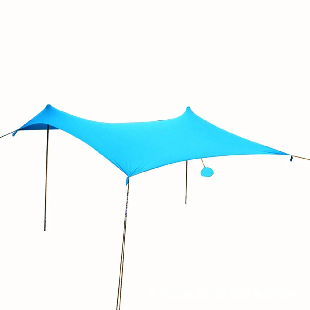 Portable Beach Canopy Beach Tent Sun Shade Tent UPF 50+ Protection Beach Tent Canopy For Beach