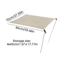 Outdoor Sunshade For Moon Chair Portable Lounge Sunshade