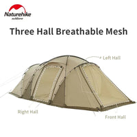 Naturehike Ultralight Tunnel Shade Shelter Beach Trips professional waterproof 6 person